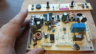 видео: Холодильник haier cfd633cw. Нет запуска компрессора. Свет в холодильнике  моргает. картинка: Холодильник haier cfd633cw. Нет запуска компрессора. Свет в холодильнике  моргает.