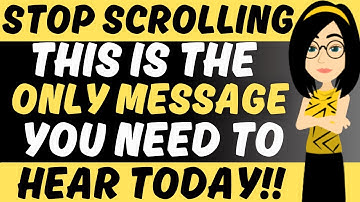 Stop Scrolling! This Is The Only Message You Need To Hear Today!✨✅Abraham Hicks 2025