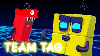 Numberblocks Team Tag But Its Cartoonblocks