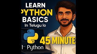 Python Basics for Beginners | Learn Python in Telugu + Simple Coding Examples