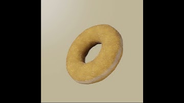9 Donuts - Blender 3.3 - Geometry Nodes #shorts #blender #3d #cgi #donuts
