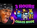 *3 HOURS* OF SIDEMEN AMONG US CHAOS MODE!