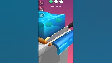 ASMR Slicing Very Satisfying and Relaxing ASMR Slicing Game #shorts #arcadeboxgaming #asmrslicing