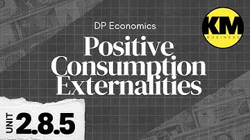 IB Economics 2.8.5: Positive Consumption Externalities & Merit Goods
