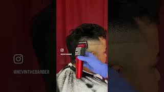 Box BurstFade Technique💫💈 #shorts #nevinthebarber