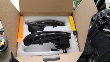 High Flying Blacked Out Sequential Mirror LED Turn Signal for XA50 Rav4 (Rav4 Prime)