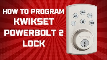 Kwikset Powerbolt 2 Programming Instructions