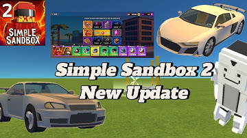 Simple Sandbox 2 update 1.9.25 new cars new skin and racer spin SSB2 New Update 