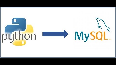 Conexión entre Python y MySQL | MySQL connector Python | Connection between Python and MySQL