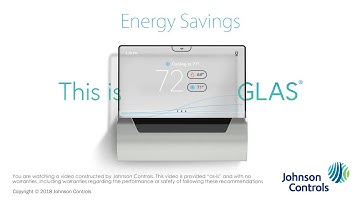 GLAS Energy Savings: Occupancy Sensor