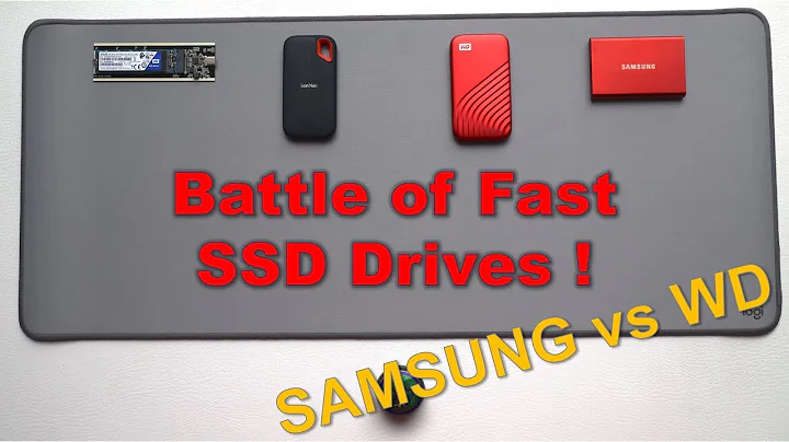 SSD Buyers guide : Samsung T7 vs WD My Passport? Battle of the NVME SSDs!