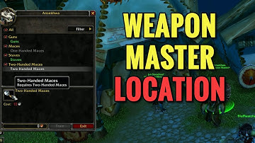 Thunder Bluff Weapon Master Location (Train 2H Maces, 1H Maces) - WoW Classic