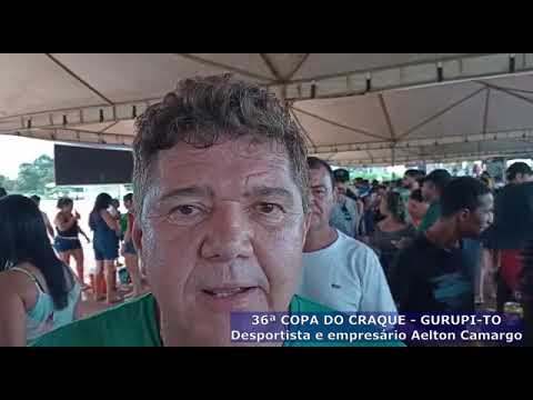 "A Copa do Craque é o maior evento amador do Tocantins e até do Brasil" - Aelton Camargo desportista