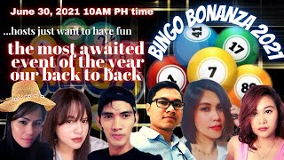 BINGO BONANZA2021|| PLAY BINGO GCASH BECAUSE HOST JUST WANT TO HAVE FUN