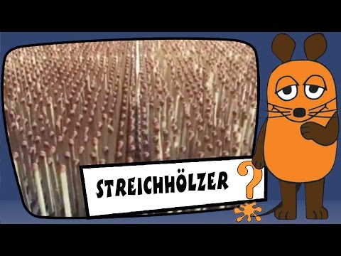 Wie werden Streichhölzer gemacht?  - Sachgeschichten mit Armin Maiwald