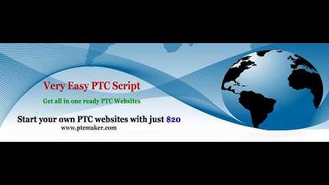 free ptc script paid to click ptc free software