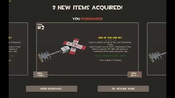 TF2: END OF THE LINE UNBOXING CRATES Like Only Three Of Them( Kinda waste of money)