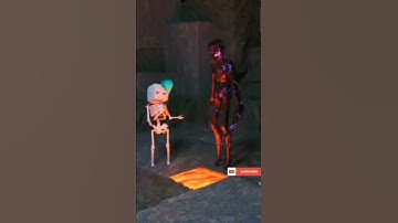 Minecraft RTX 12% Burning Bones Loop#shorts#quetzalYTgamer