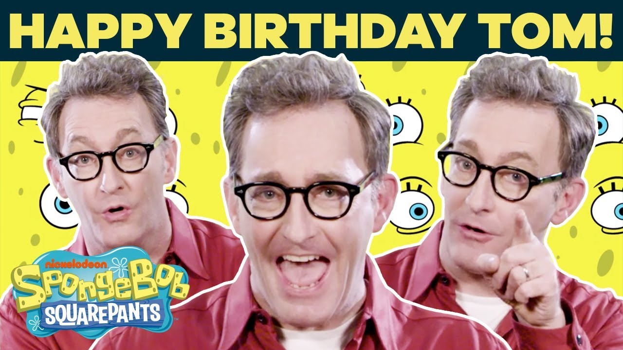 Celebrated Voice Actor Tom Kenny Wishes a Happy Birthday to