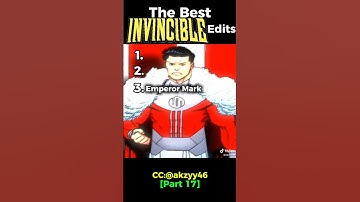 Ranking the Best invincible Edits part 17#shorts #edit #viral #invincible #invincibleedit #editviral
