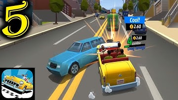 Crazy Taxi CityRush Gameplay Walkthrough - Part 5    ( Android / iOS )