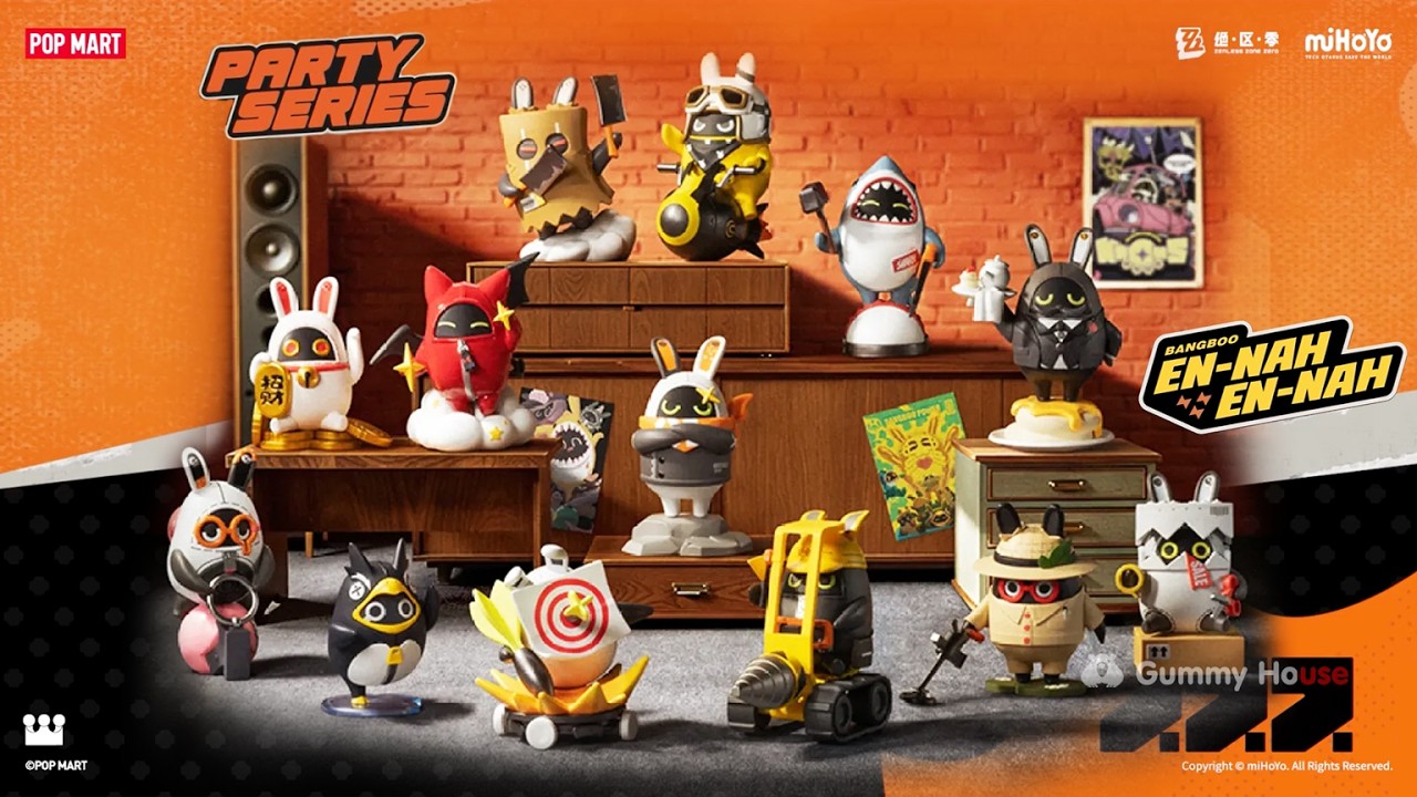 POP MART FIGURE BLIND BOX | Zenless Zone Zero Bangboo Party - YouTube