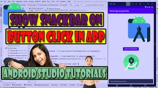 How to #Show #SnackBar on #Button #Click in #App| #Android #Studio #Tutorials for #Beginner #2022 screenshot 5