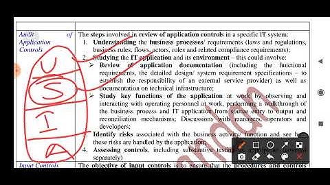 Audit of Application Control, Chapter 04 Part 1, Audit in IT Env. #PC3 #IT_Audit #SAS
