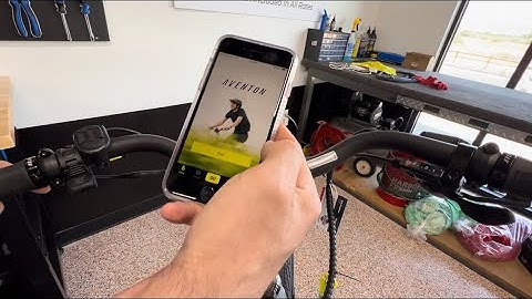 Aventon app tutorial