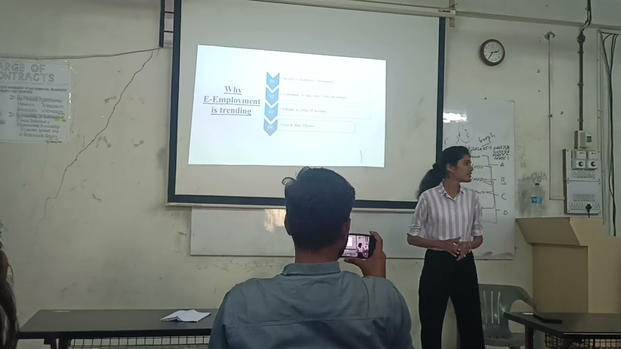 E-employment presentation of digital business