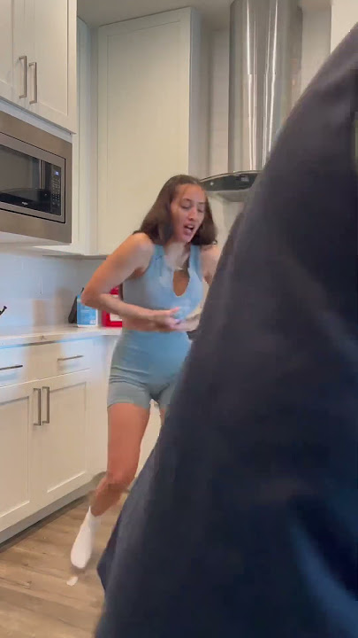 Putting ice down my GF shirt prank 😂 #shorts