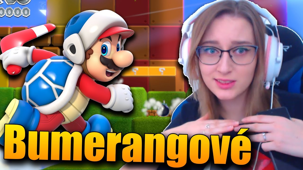 JÁ A MAKKY JSME BUMERANGOVÉ! - Super Mario 3D World #13 w/ @Makousek