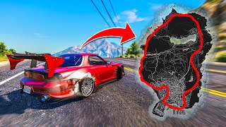 DRIFT AROUND THE WHOLE MAP?! (GTA 5 Stunt Challenges)