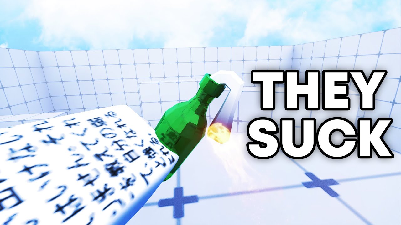 Why your MOLOTOVS Suck in Roblox Rivals!