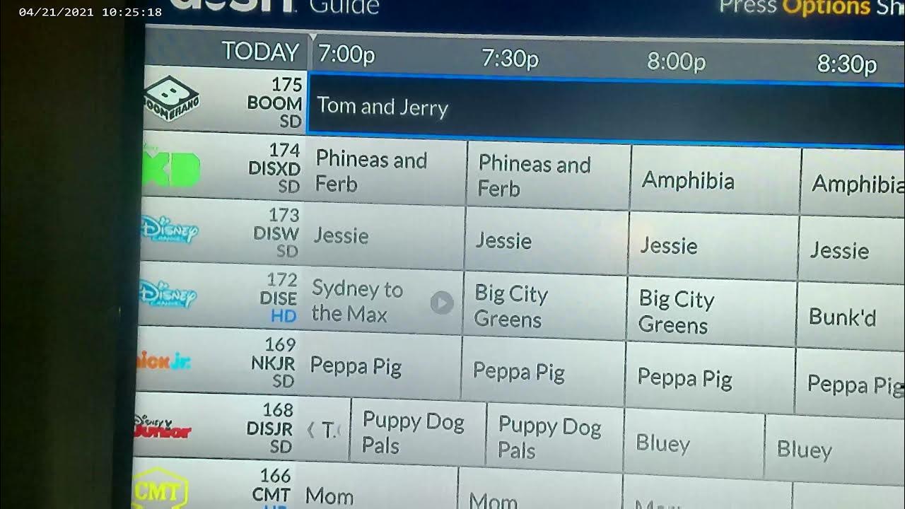 Useless Post 2 AKA Dish Network Guide April 21 2021 YouTube