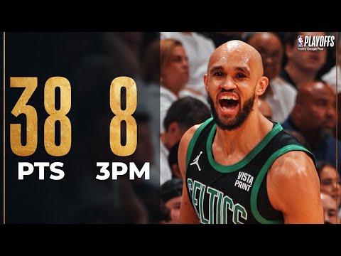 Derrick White Goes Off For Playoff Career-High In Game 4! | April 29, 2024