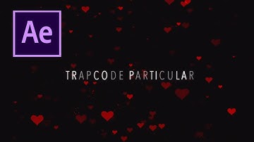 Simple Title Animation in After Effects using Trapcode Particular