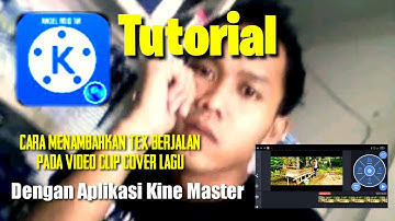 Cara membuat Teks berjalan pada Video Clip/Cover Lagu