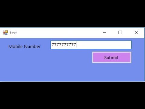 Part-8 TextBox Number Validation Vb.Net