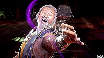 MK11 All Characters Crack the Screen w/ Sindels Scream