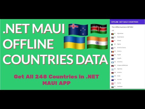 .NET MAUI OFFLINE