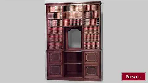 Antique English Victorian style (20th Cent) oak bo...