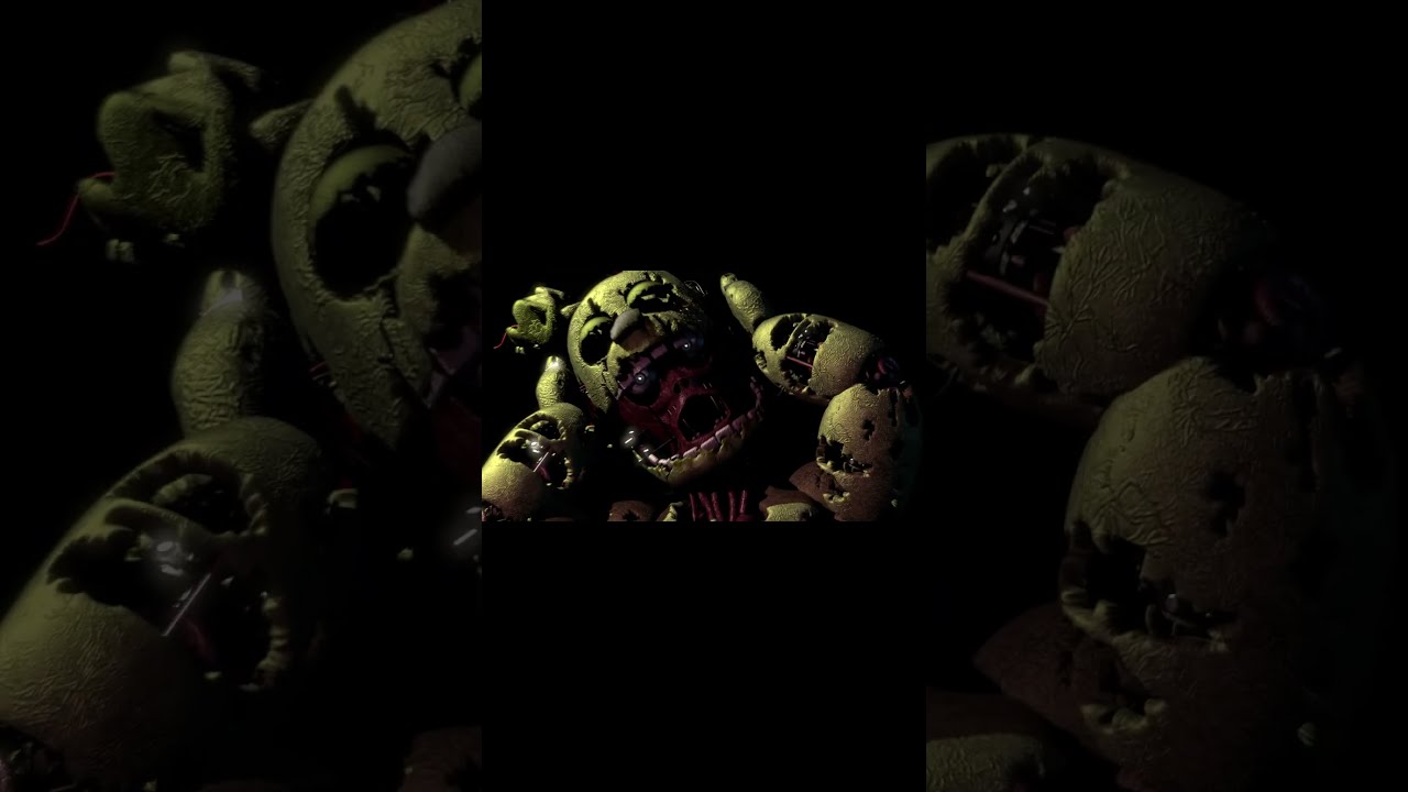 Springtrap Ripping Off His Face