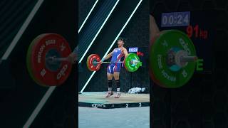 W55 / Snatch - 91kg by CHEN Guan-Ling (TPE) / 2023 World Weightlifting Championships