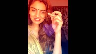Anveshi Jain Live Hot Golden Saree | Anveshi jain hot talk 👄 ♥️ 🔥 | Anveshi jain live 🥵🥵