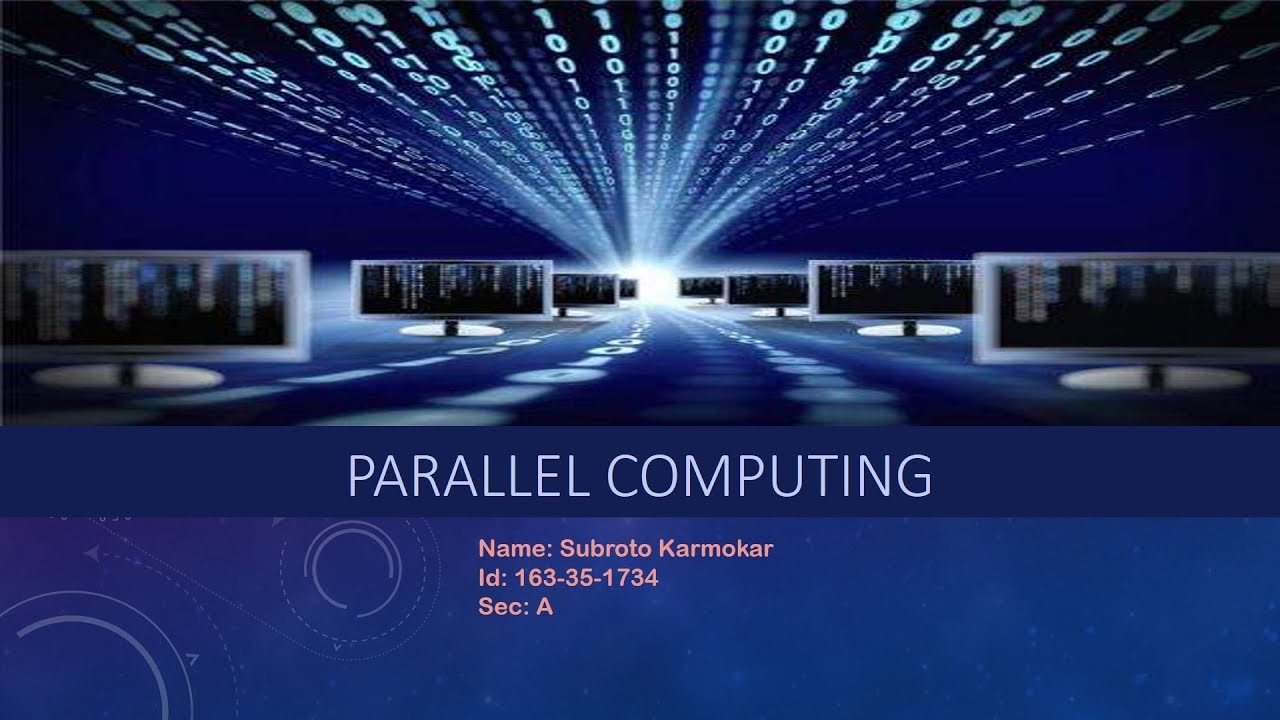 Parallel Computing Presentation DIU - YouTube