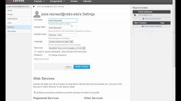 Change Canvas Display Name