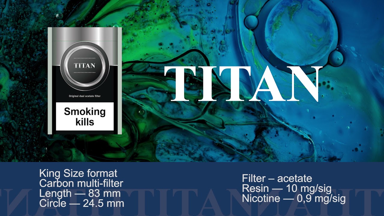 titan cigarette KTF. Cigarettes 