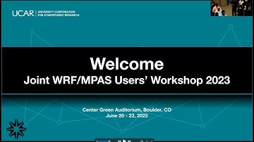 2023 WRF & MPAS-A Workshop - Tuesday, 20 June