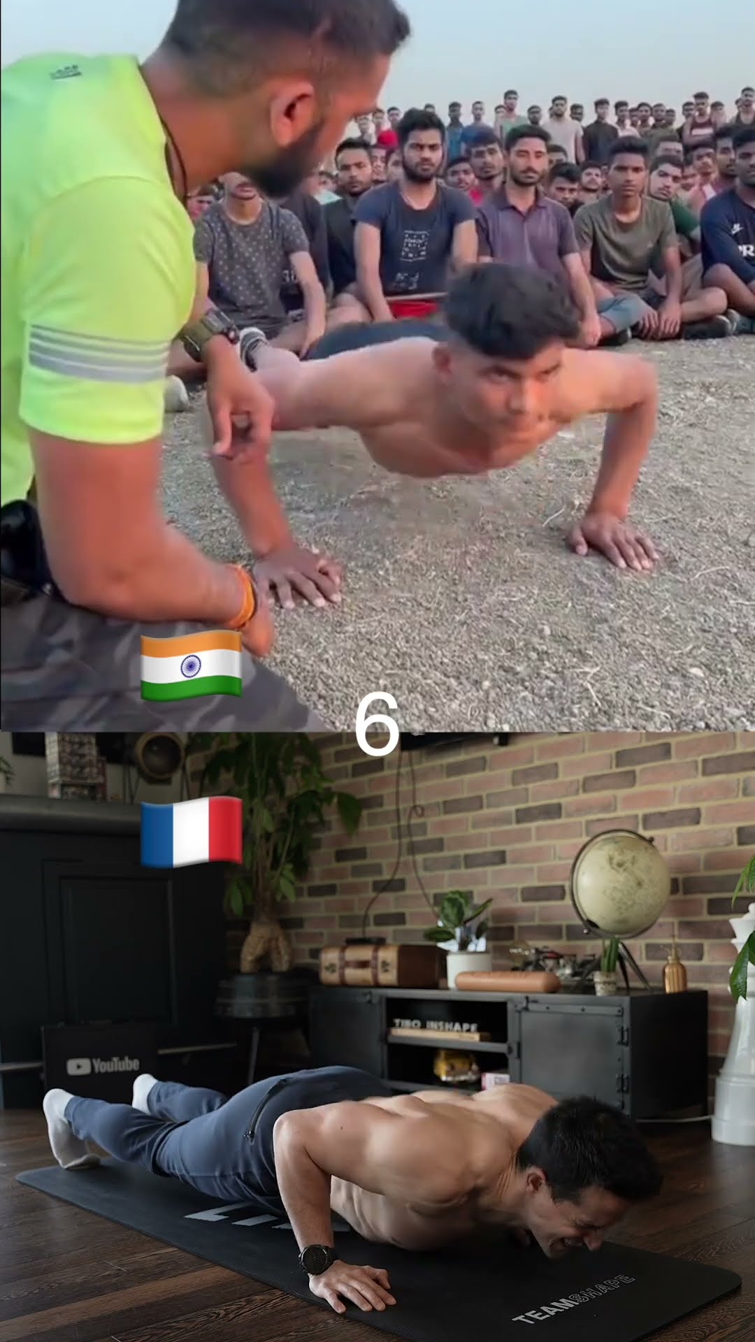 India army push up test ???
